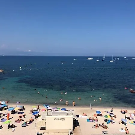 Front De Mer Studio Cap D'antibes Apartment *